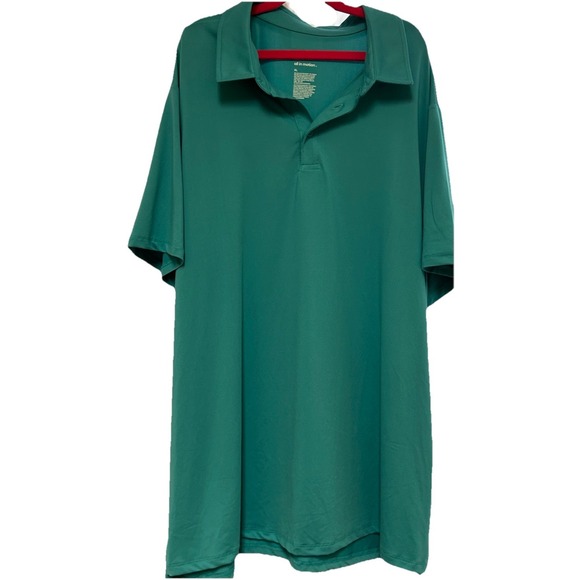 all in motion Other - Short Sleeve Polo‎ Shirt - All in Motion Light Blue XL NEW with TAGS